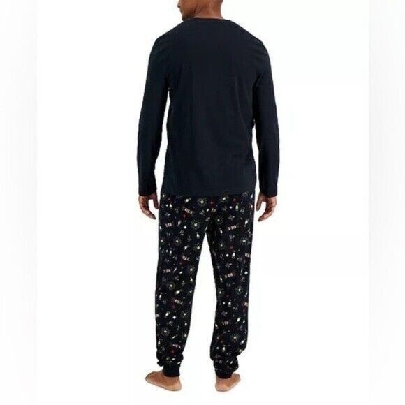Family Pajamas Matching Mens New Years Mix It Pajama Set, Small - Picture 2 of 5